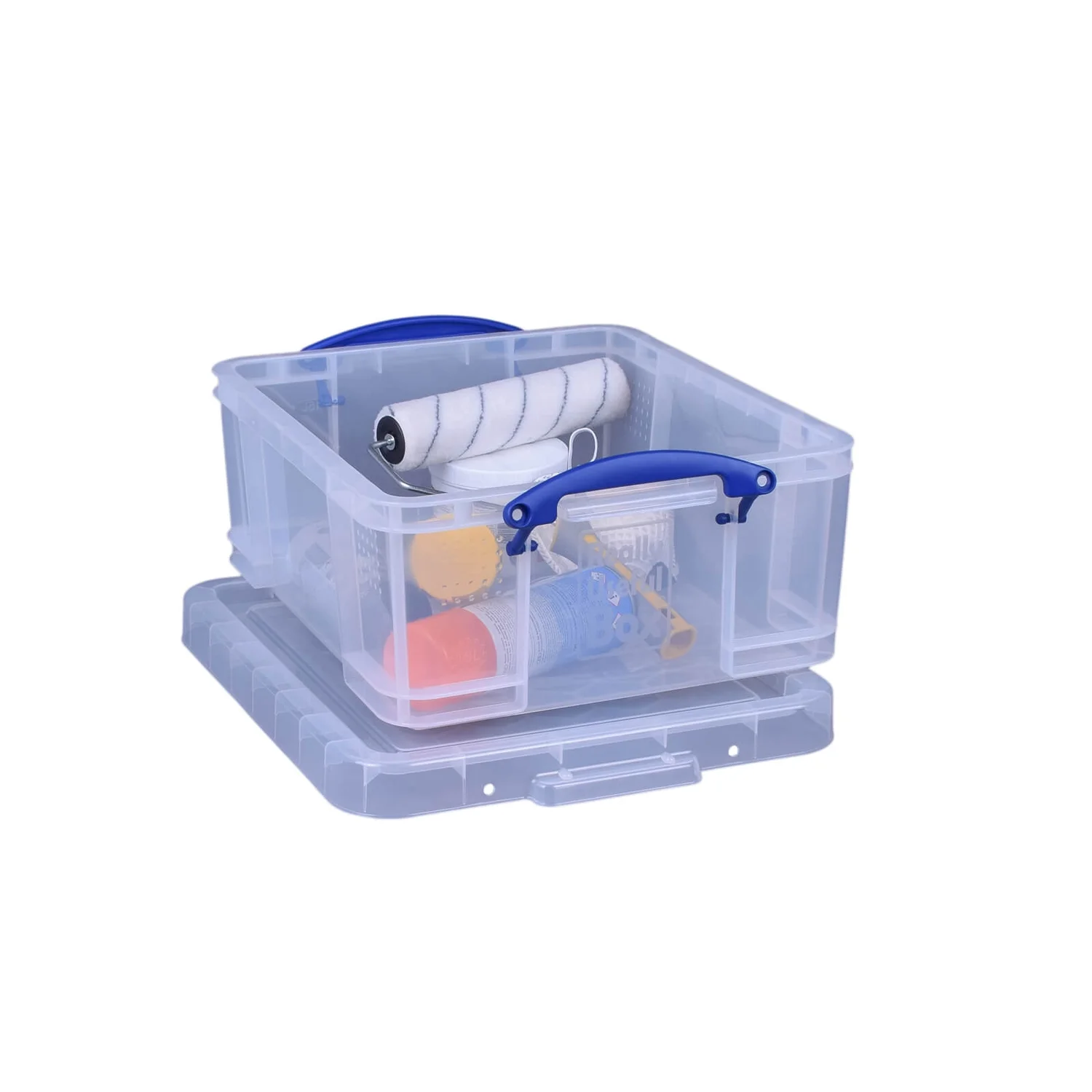 Really Useful Storage Box - Clear - 18L - Image 3