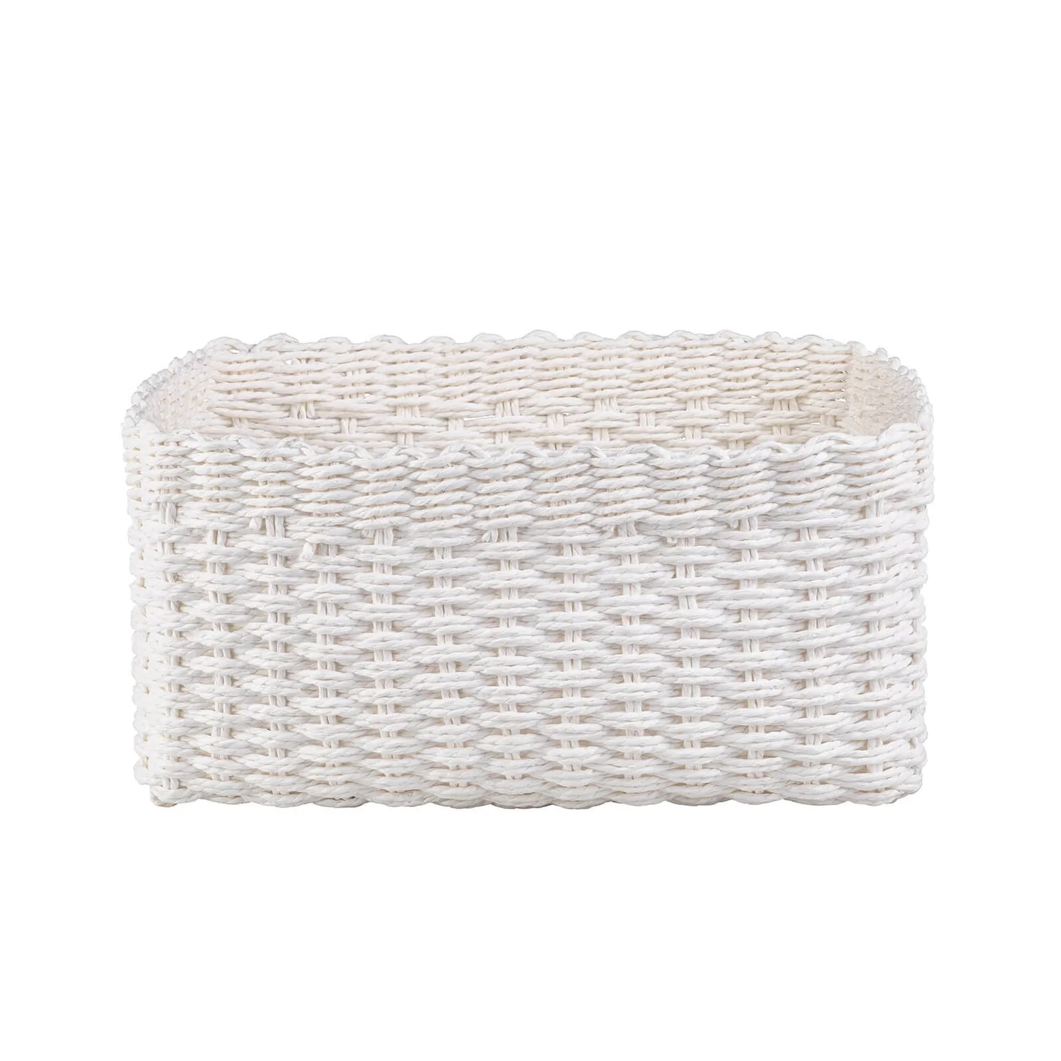 Paper Rope Basket - White - Image 2