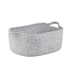 Cotton Rope Basket - Grey