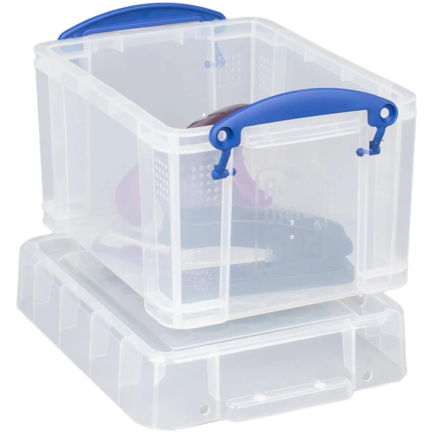Really Useful Storage Box - Clear - 3L - Image 3