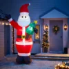 10ft Santa With Christmas Tree Inflatable