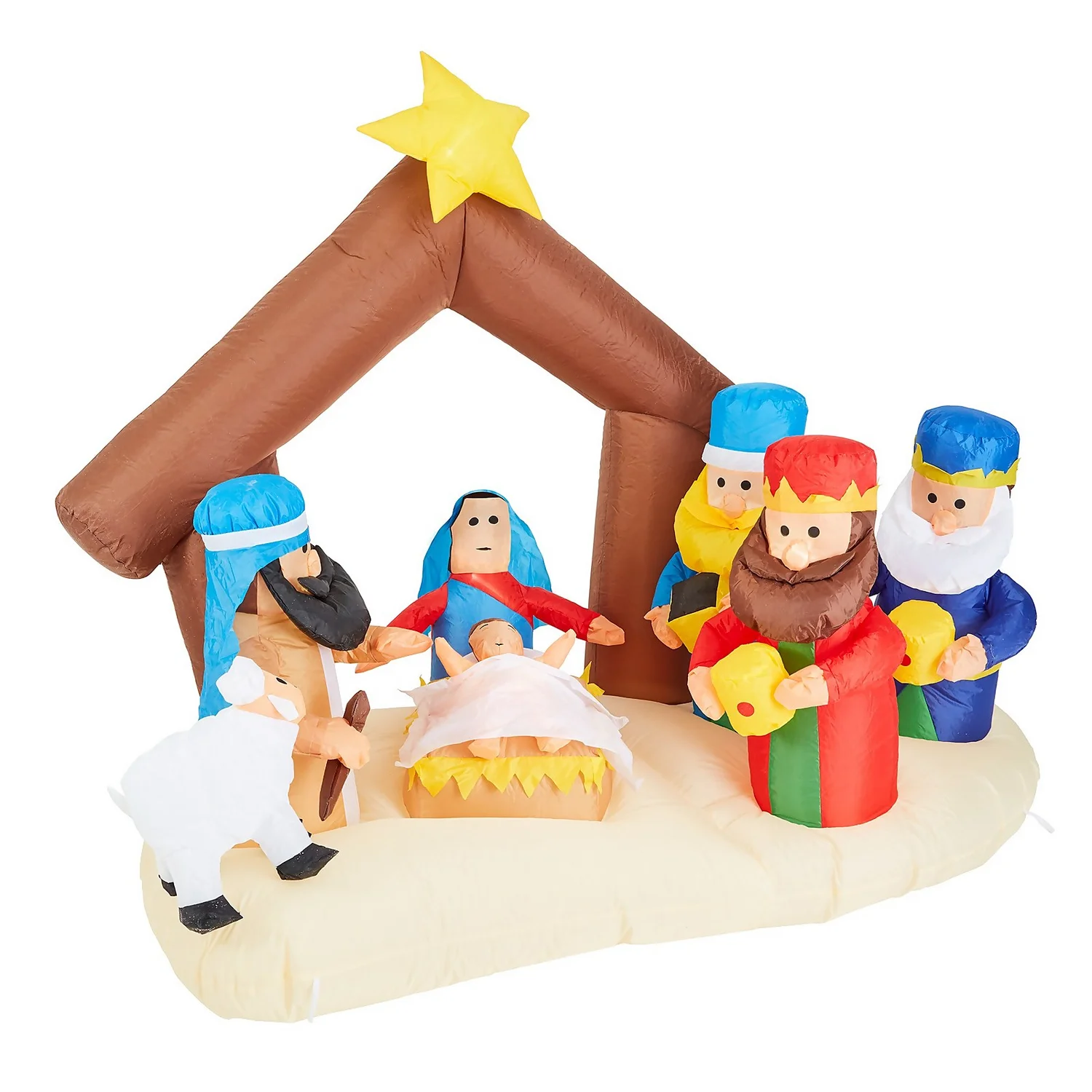 6ft Nativity Scene Christmas Inflatable - Image 2