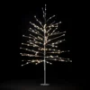 1.2m (4ft) Warm White LED Twig Tree Outdoor Christmas Light