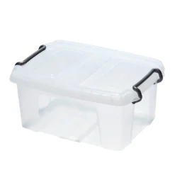 12L Storemaster Box With Lid - Clear